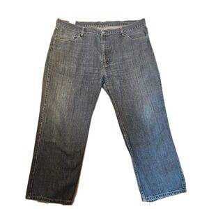 Levis 559 Jeans Mens 46x30 Relaxed Straight Blue Denim WaterLess Classic